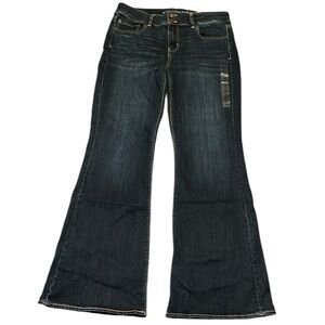 American Eagle Outfitters Dark Blue Flare Jeans